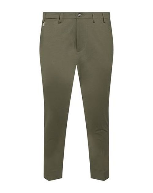 Man Pants Military green Size 36 Cotton, Polyamide, Elastane