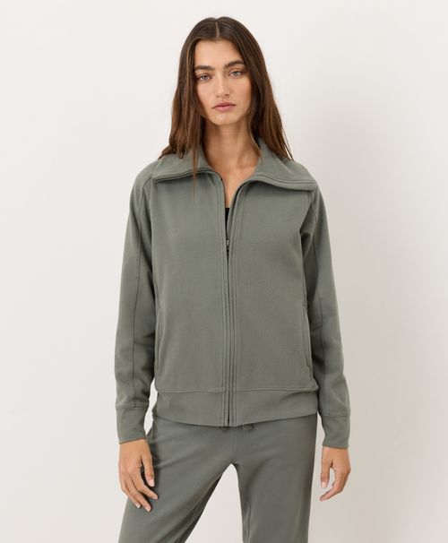 Women's Castor Green CloudKnit Jacket