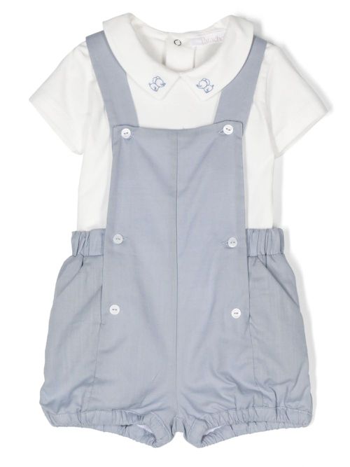Dungarees shorts set - Blue