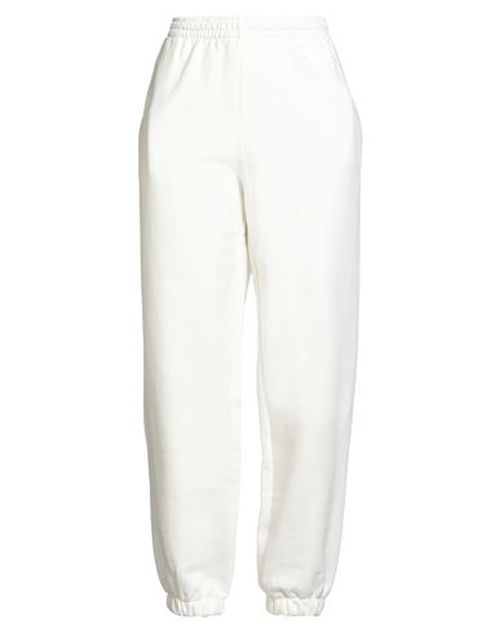 Woman Pants White Size M Cotton