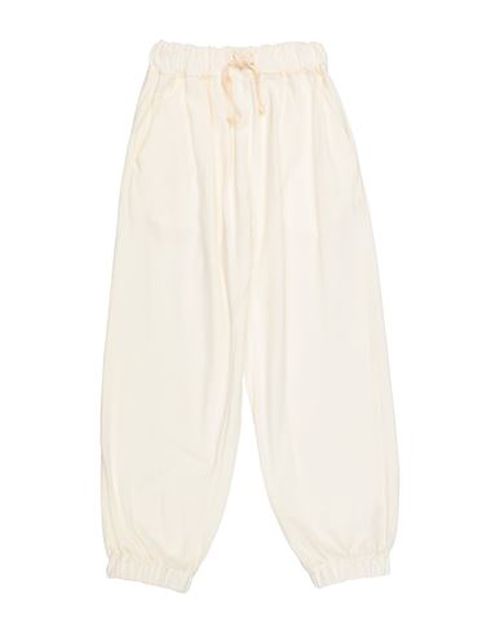 Kid Girl Pants Ivory Size 10 Cotton