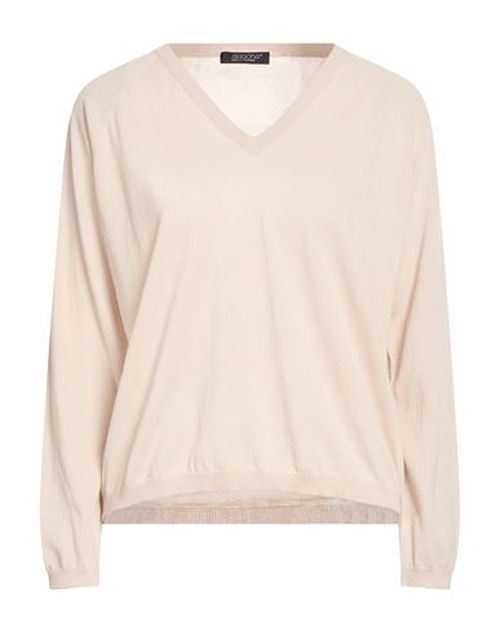 Woman Sweater Beige Size 10 Cotton
