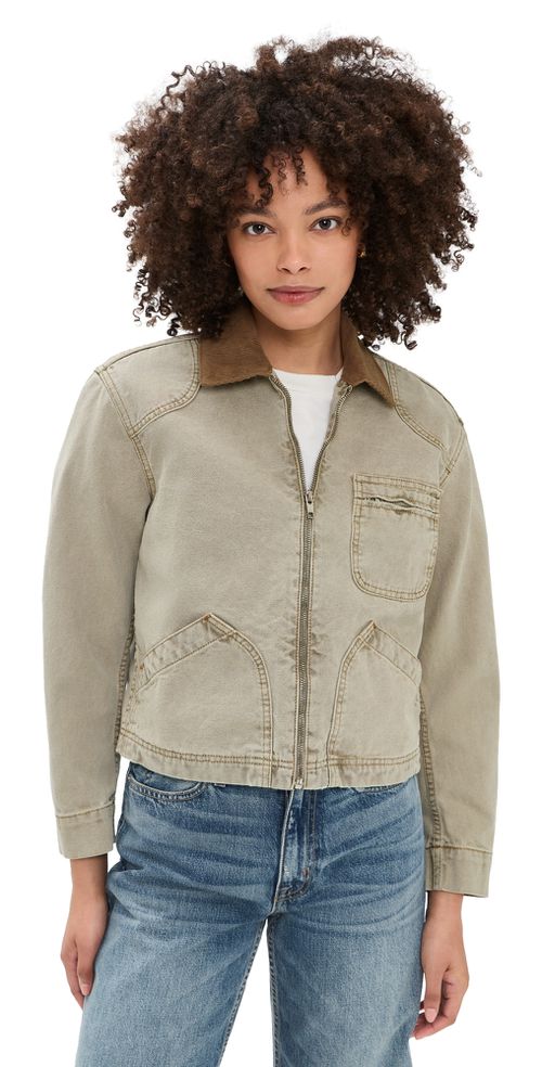 Harley Crop Worker Jacket Rocky Mountain