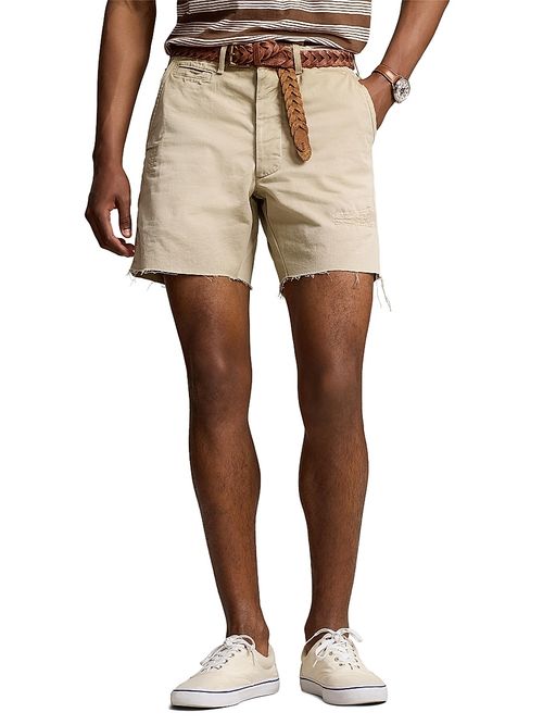 Men's Willard Twill Cut-Off Flat-Front Shorts - Haywell