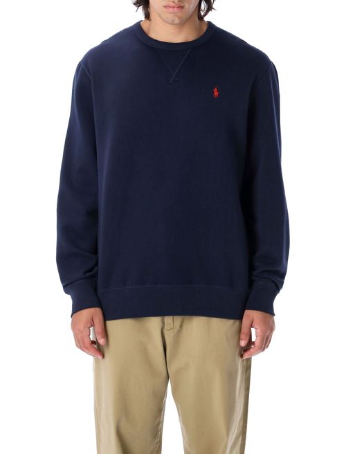 Classic Cotton-Blend Fleece Sweatshirt - Size L