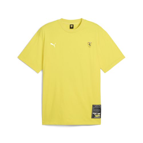 Scuderia Ferrari Color Splash Graphic Crew Neck Short Sleeve T-Shirt