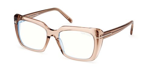 Tom Ford FT5992-B 075 Blue-Light Block Women’s Glasses 54 - Free Lenses - Blue Light Block Available