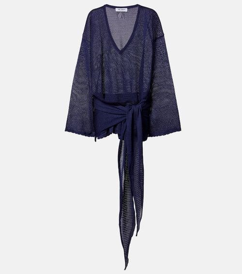 Open-knit minidress