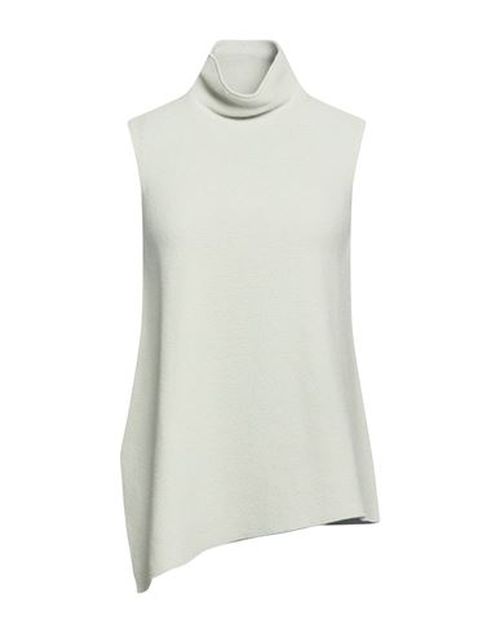 Woman Turtleneck Light green Size L Merino Wool