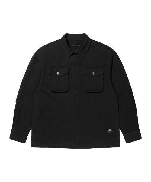 LM COTTON WASHING SHIRT JACKET