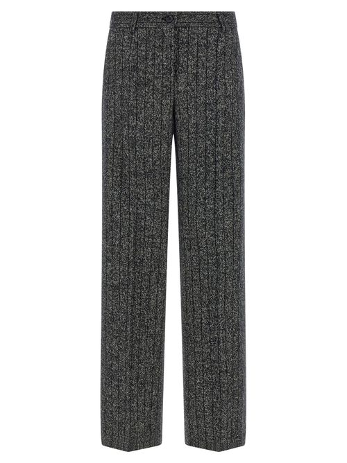 Striped Wool Pants