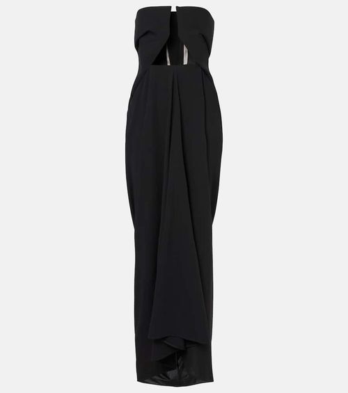 Amphora Prong wool grain de poudre gown