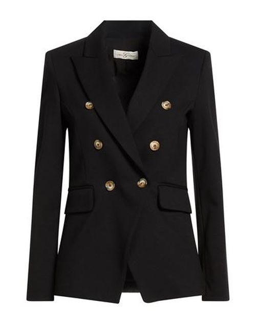 Woman Blazer Black Size 4 Viscose, Polyamide, Elastane