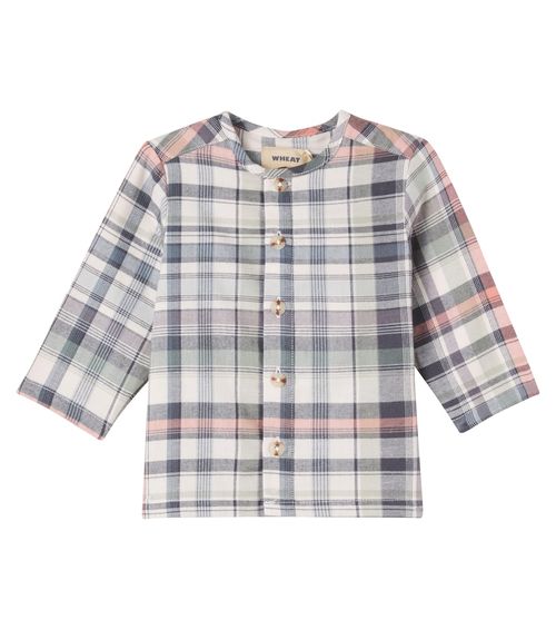 Baby Shelby checked cotton shirt