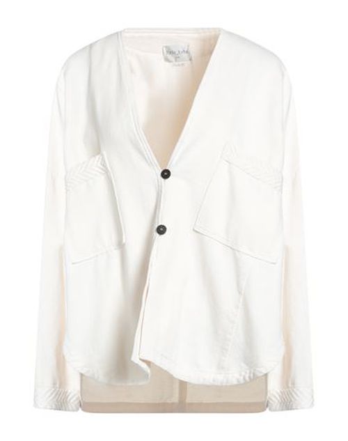 Forte_forte Woman Jacket Off white Size 2 Cotton