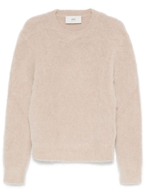 Brushed jumper - Brown