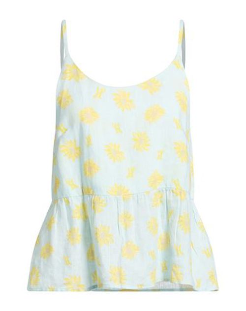 Woman Top Sky blue Size XS Linen