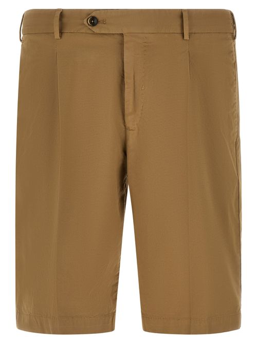 Stretch Cotton Bermuda Shorts