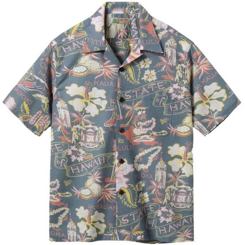 Graphic-print short-sleeve shirt