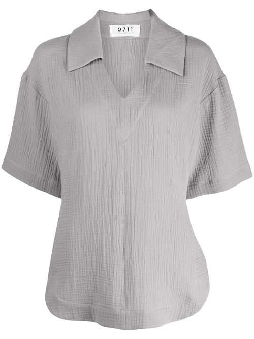 Koi No Yokan polo top - Grey