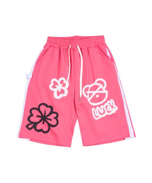 Clover Color-Blocked Snap Pants