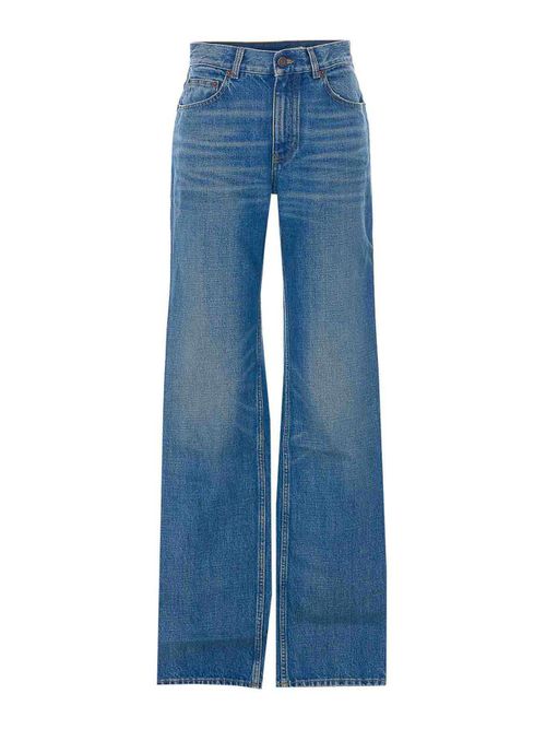 Dusty Cobalt Denim Jeans