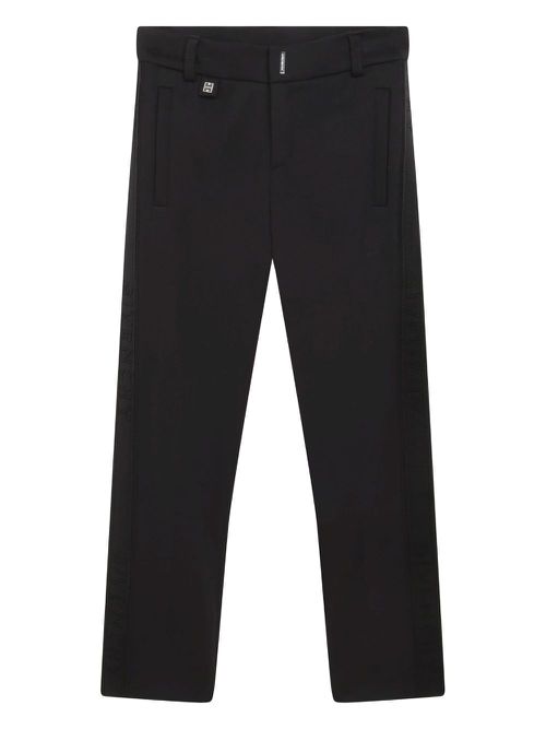 Ceremony logo-print trousers - Black