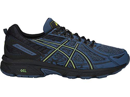 ASICS Men's Gel-Venture 6 Black/Neon Lime Shoe