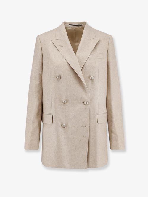 Jasmine Blazer — Beige
