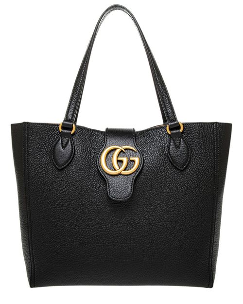 Gg Marmont Small Leather Tote
