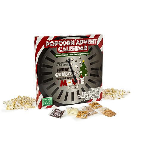 Santa’s Secret Popcorn Advent Calendar Popping Set