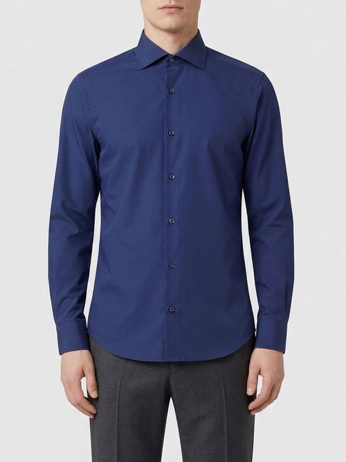 Shirt Men color Blue 1