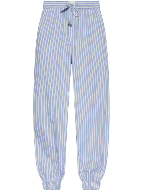 Striped trousers - Blue