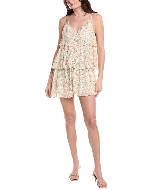 MARION Pleated Mini Dress