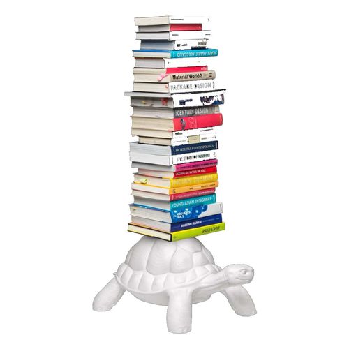 Turtle Carry Bookcase White