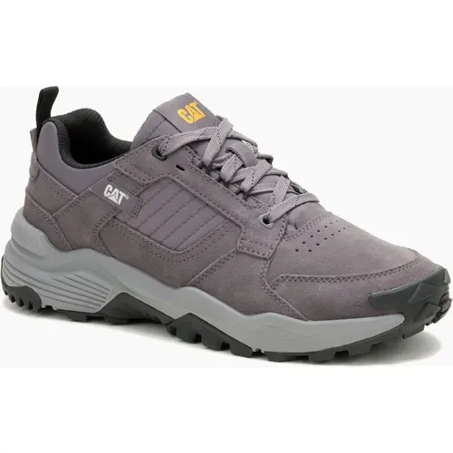 Caterpillar Men's Grapple Suede P726649 Tornado Mens Shoes - Grey