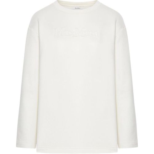 Max Mara Pure Crewneck Cotton Sweatshirt