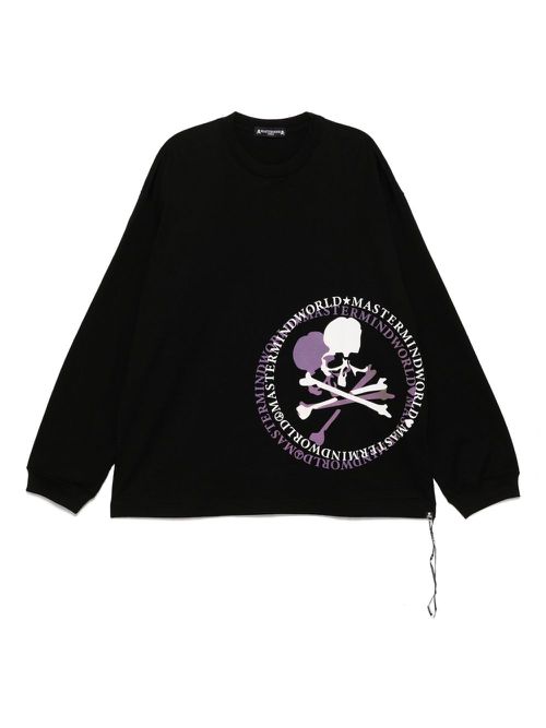 Mastermind World logo-printed t-shirt - Black