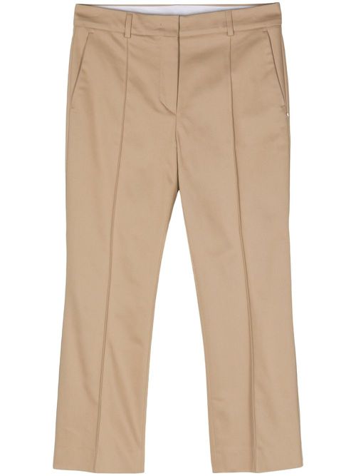Etnamm twill cropped trousers - Neutrals