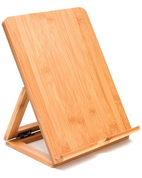 International Bamboo iPad Folding Stand