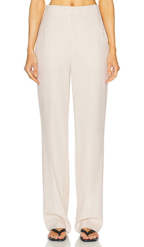 L'Academie Hendry Trouser in Beige - Beige. M also in