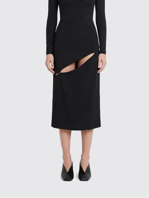 Skirt Woman color Black