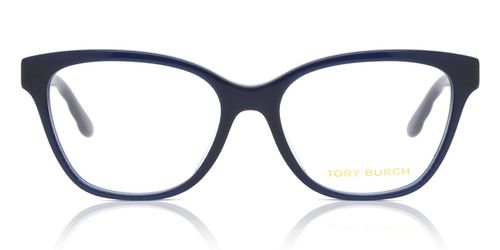 Tory Burch TY2132U Asian Fit 1656 Women’s Eyeglasses Blue Size 53 (Frame Only) - Blue Light Block Available