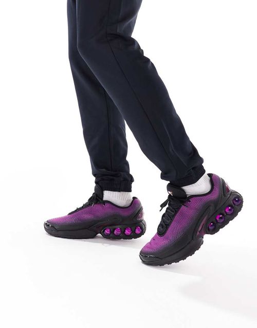 Air Max DN sneakers in purple and black-Green