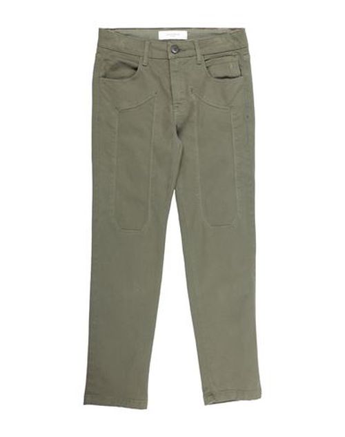 Jeckerson Kid Boy Pants Military green Size 14 Cotton, Elastane