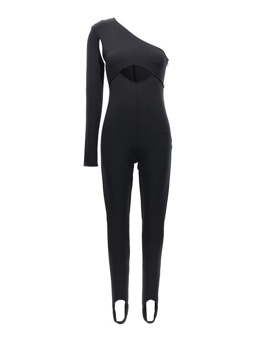 Scuba cut out one-length bodysuit
