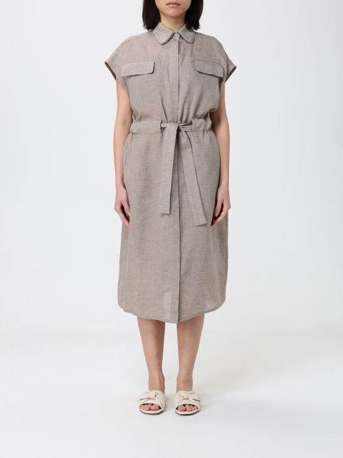 Dress Woman color Beige