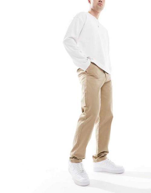 Loose fit chinos in beige-Neutral