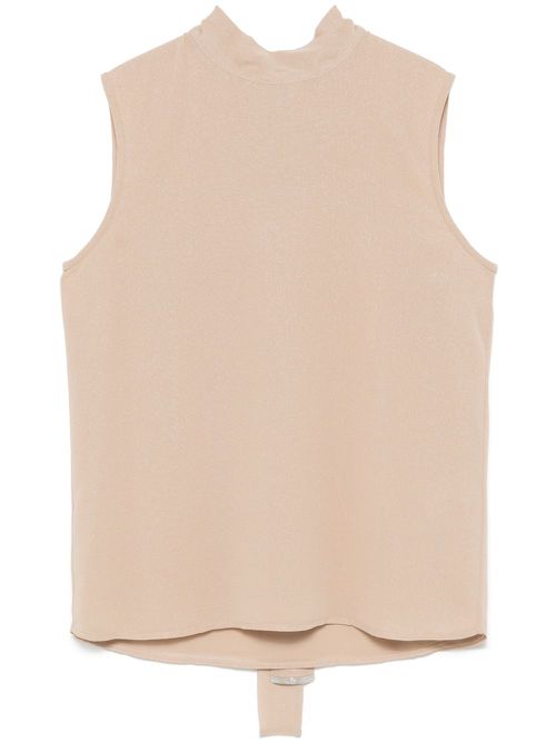 Bow-fastening top - Neutrals