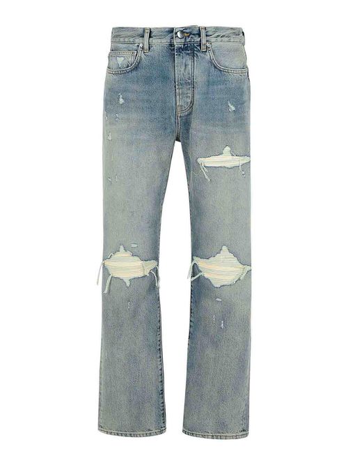 Mx1 Light Blue Cotton Jeans